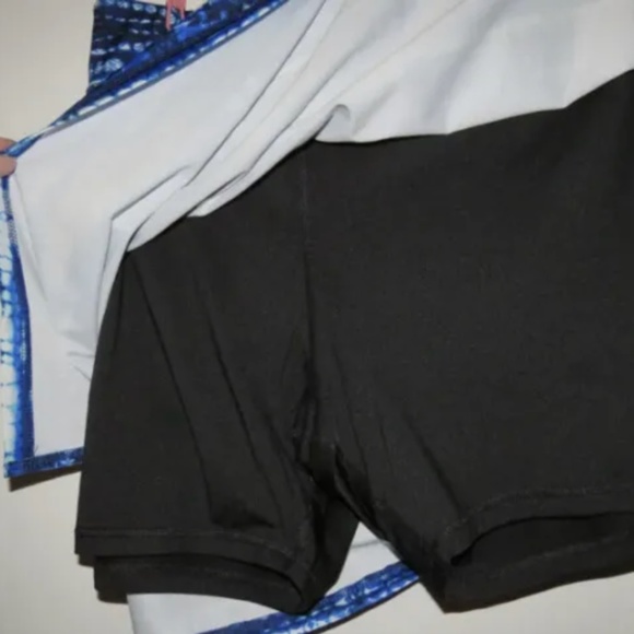 Athletic Works Blue Printed Skort Size 3X (24W-26W) NEW - Picture 9 of 10